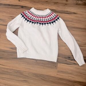 J. Crew fair aisle sweater